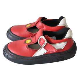 Autre Marque-Kids Sandals-Red