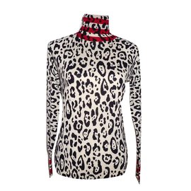 See by Chloé Strickwaren Leopardenprint