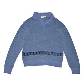 Christian Dior Pullover Blau