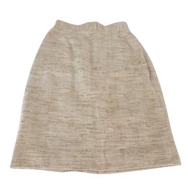 Gianfranco Ferre Vintage-Skirts-Beige