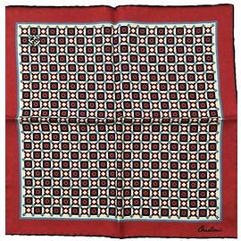 Corneliani Schal Bordeaux