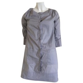 Top de algodón gris Cos Gris