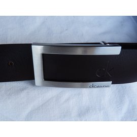 Calvin Klein-Belts-Dark brown