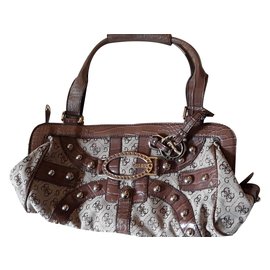 Guess-Handbags-Brown