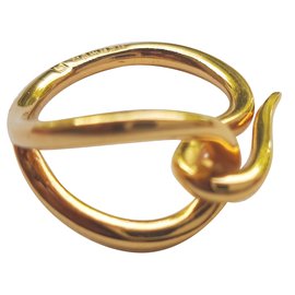 Hermès-Sciarpe di seta-D'oro