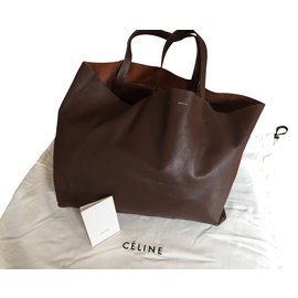 Céline-Bolsos de mano-Castaño