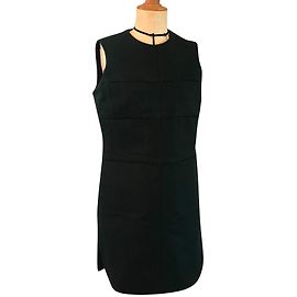 Vestido Carven de algodão verde floresta Verde