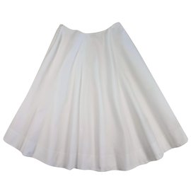 Prada-Skirts-White
