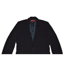 Hugo Boss-Blazers Jackets-Black