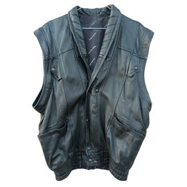 Yves Saint Laurent-Men Coats Outerwear-Black