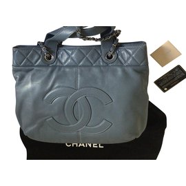 Chanel-Tote-Blue