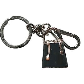 Kenzo Bag charms Black Silvery