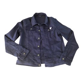 Guess-Blousons, manteaux garçon-Bleu Marine