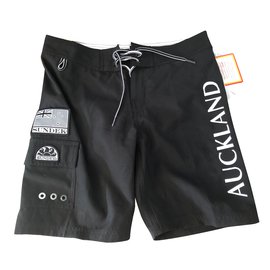 Autre Marque-Boy Shorts-Black,White