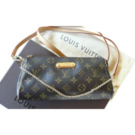 Louis Vuitton-Bolsos de mano-Castaña