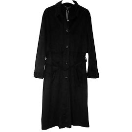 Zara Casaco de efeito de camurça Preto