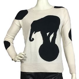Marc Cain Pulls, Gilets Blanc Écru