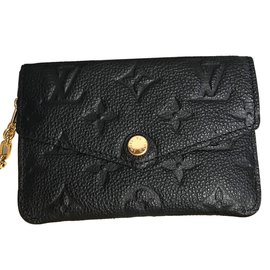 Louis Vuitton Purses, wallets, cases Black