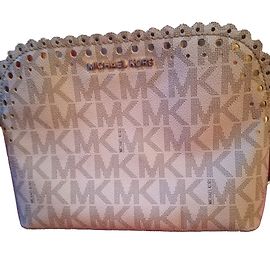 Michael Kors Handbag White Leather White