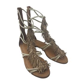 Visconti & Du Reau Sandals Taupe Caramel