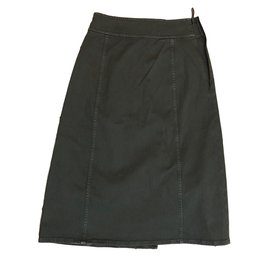Prada-Skirt-Khaki