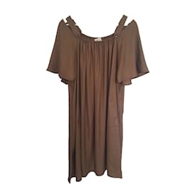 Robe Paul & Joe Caramel en Polyester Autre