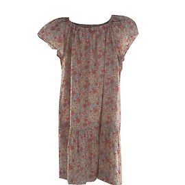 Robe Fille Bonpoint Fleurie - Taille 12-13 Ans - Longueur Genoux, Style évasé - Neuve Sous Blister