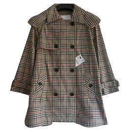 Zara Trench in puro cotone Beige