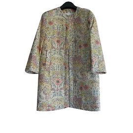 Cappotto in cotone Zara XS Multicolore