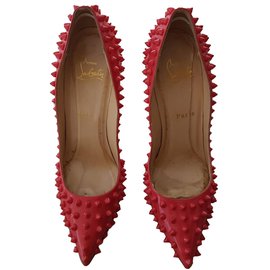 Christian Louboutin-Pigalle Spitze-Pink