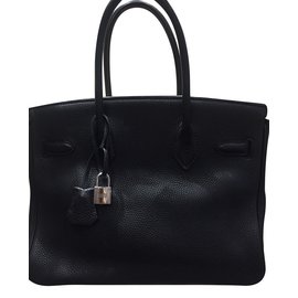 Hermès-Birkin 30-Negro