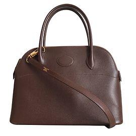 Hermès Mini Bolide Caramelo Chocolate
