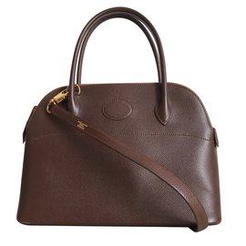 Hermès Sacs à main Caramel Chocolat