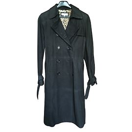 Balmain Trenchcoats Schwarz