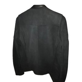 The Kooples-Blouson en cuir The Kooples-Noir