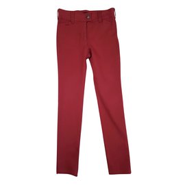 Balenciaga-Jeans-Vermelho
