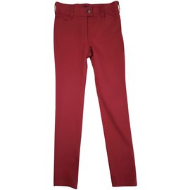 Balenciaga-Jeans-Rouge