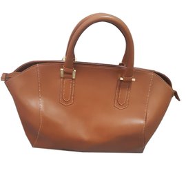 Minelli Handbag Caramel Leather Caramel