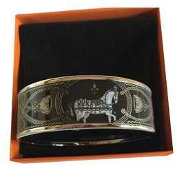 Hermès Pulseira Preto