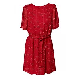 Sessun Vestidos Bordeaux