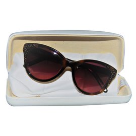 Chloé Sunglasses Brown Plastic Brown