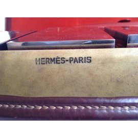 Hermès-Borsa da viaggio-Beige