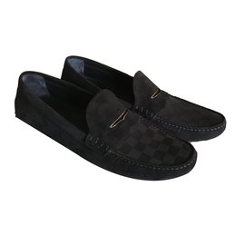 Louis Vuitton-Müßiggänger Slipper-Marineblau