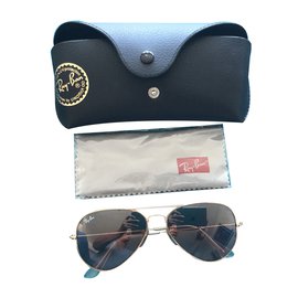 Ray-Ban-Aviateur-Doré