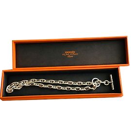 Hermès Halsketten Silber