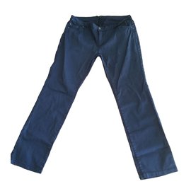 Autre Marque-Pantaloni, ghette-Blu navy