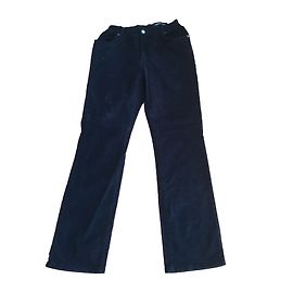 Autre Marque R Essential Patent Leather Pants Ebony Ebony