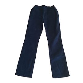 Autre Marque Leggings de algodón color ebony Ébano