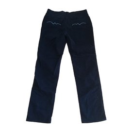 Autre Marque-Calça jeans Metty-Ébano