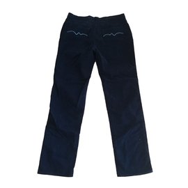 Autre Marque Metty Jeans Pants Ebony Cotton Ebony